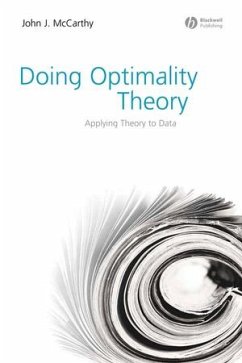 Doing Optimality Theory (eBook, ePUB) - Mccarthy, John J.