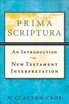 Cover Prima Scriptura (eBook, ePUB)
