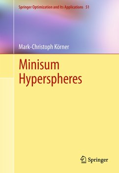 Minisum Hyperspheres (eBook, PDF) - Körner, Mark-Christoph