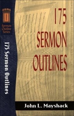 Cover 175 Sermon Outlines (Sermon Outline Series) (eBook, ePUB)
