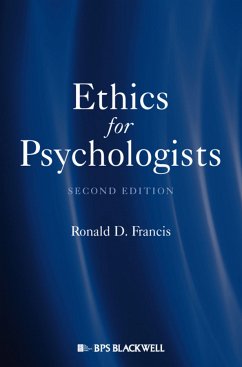 Ethics for Psychologists (eBook, PDF) - Francis, Ronald D.