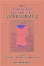 The Admissible Contents of Experience (eBook, PDF)