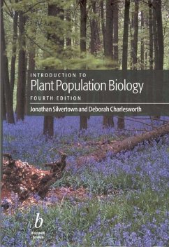 Introduction to Plant Population Biology (eBook, PDF) - Silvertown, Jonathan; Charlesworth, Deborah