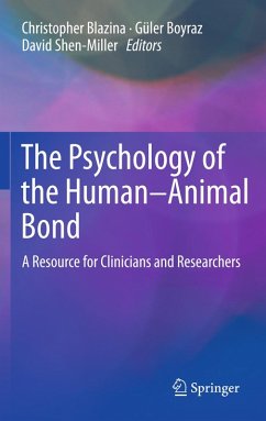 Cover The Psychology of the Human-Animal Bond (eBook, PDF)