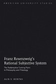Franz Rosenzweig's Rational Subjective System (eBook, PDF)