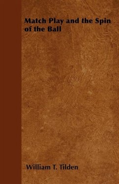 Cover Match Play and the Spin of the Ball (eBook, ePUB)