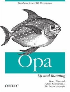 Opa: Up and Running (eBook, PDF) - Binsztok, Henri
