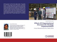 Effects Of Organizational Structure On Strategy Implementation