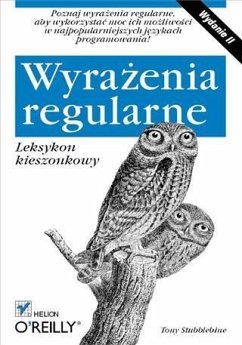 Cover Wyra?enia regularne. Leksykon kieszonkowy. Wydanie II (eBook, PDF)