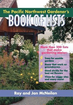 Cover Pacific Northwest Gardener's Book of Lists (eBook, ePUB)