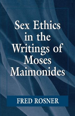 Cover Sex Ethics in the Writings of Moses Maimonides (eBook, ePUB)
