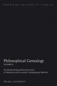 Philosophical Genealogy- Volume II (eBook, PDF) - Lightbody, Brian