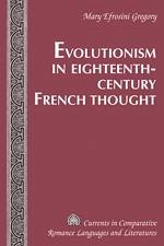 Evolutionism in Eighteenth-Century French Thought (eBook, PDF) - Gregory, Mary Efrosini