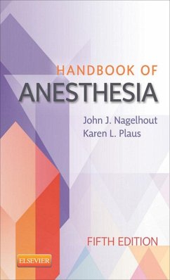 Cover Handbook of Anesthesia - E-Book (eBook, ePUB)