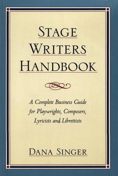Stage Writers Handbook (eBook, ePUB) - Singer, Dana