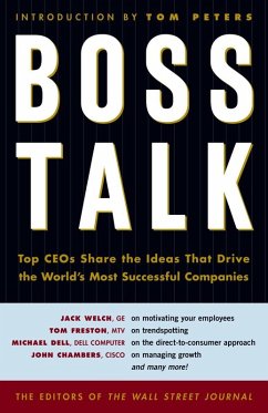 Boss Talk (eBook, ePUB) - Wall Street Journal