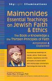 Maimonides-Essential Teachings on Jewish Faith & Ethics (eBook, ePUB)