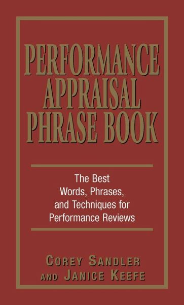 Performance Appraisal Phrase Book (eBook, ePUB)