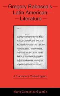 Cover Gregory Rabassa's Latin American Literature (eBook, ePUB)