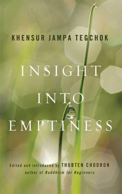 Insight into Emptiness (eBook, ePUB) - Tegchok, Jampa