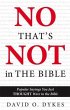No, That's Not in the Bible (eBook,... - Bild 1