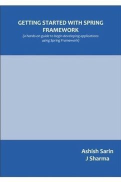 Cover Getting started with Spring Framework (eBook, ePUB)