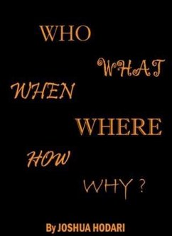 Cover Who, What, When, Where, How and Why (eBook, ePUB)