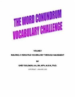 Word Conundrum Vocabulary Challenge (eBook, ePUB) - Solomon, Dr. Gary