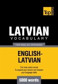 Latvian vocabulary for English speakers - 5000 words (eBook, ePUB)