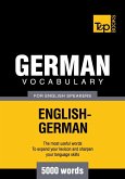 German vocabulary for English speakers - 5000 words (eBook, ePUB)