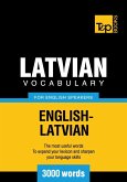 Latvian vocabulary for English speakers - 3000 words (eBook, ePUB)