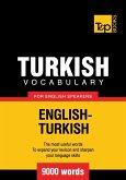 Turkish vocabulary for English speakers - 9000 words (eBook, ePUB)
