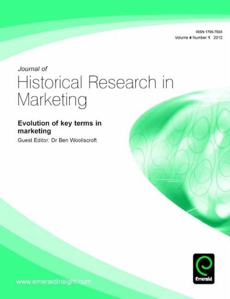 Evolution of key terms in marketing (eBook, PDF)