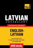 Latvian vocabulary for English speakers - 9000 words (eBook, ePUB)