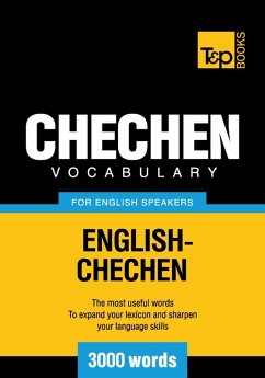 Cover Chechen vocabulary for English speakers - 3000 words (eBook, ePUB)