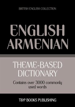 Cover Theme-based dictionary British English-Armenian - 3000 words (eBook, ePUB)