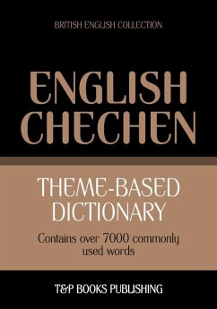 Cover Theme-based dictionary British English-Chechen - 7000 words (eBook, ePUB)
