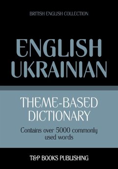Cover Theme-based dictionary British English-Ukrainian - 5000 words (eBook, ePUB)