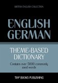 Theme-based dictionary British English-German - 5000 words (eBook, ePUB)