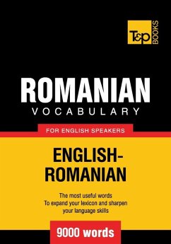 Romanian vocabulary for English speakers - 9000 words (eBook, ePUB) - Taranov, Andrey