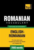 Romanian vocabulary for English speakers - 7000 words (eBook, ePUB)