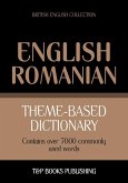 Theme-based dictionary British English-Romanian - 7000 words (eBook, ePUB)
