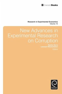 Cover New Advances in Experimental Research on Corruption (eBook, ePUB)
