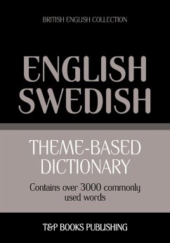 Theme-based dictionary British English-Swedish - 3000 words (eBook, ePUB) - Taranov, Andrey