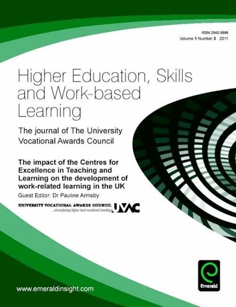 Impact of the Centres for Excellence in Teaching and Learning on the Development of Work Related Learning in the UK (eBook, PDF) Impact of the Centres for Excellence in Teaching and Learning on the Development of Work Related Learning in the UK (eBook, PDF)