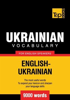Cover Ukrainian vocabulary for English speakers - 9000 words (eBook, ePUB)