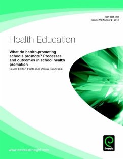 Cover What do health-promoting schools promote? Processes and outcomes in school health promotion (eBook, PDF)