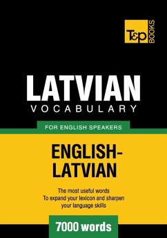 Latvian vocabulary for English speakers - 7000 words (eBook, ePUB) - Taranov, Andrey