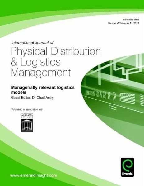 Managerially Relevant Logistics Models (eBook, PDF) Managerially Relevant Logistics Models (eBook, PDF)