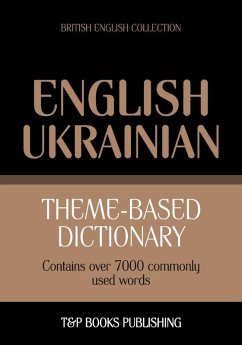 Cover Theme-based dictionary British English-Ukrainian - 7000 words (eBook, ePUB)